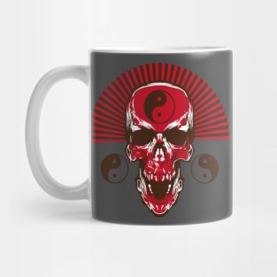 Skull of tai chi N°3 Mug